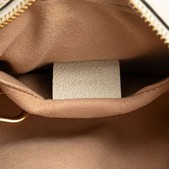 Pre Loved gucci Mini Leather Ophidia Crossbody Women White Crossbody Bags - Picture 6 of 8